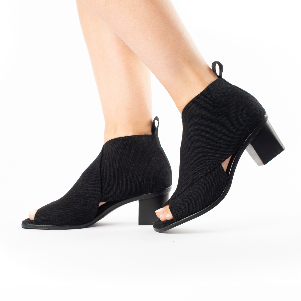 Ciutadella Open-Toe Bootie