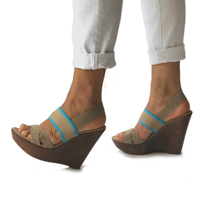 Miramar Wedge Sandal - Sample, Final Sale