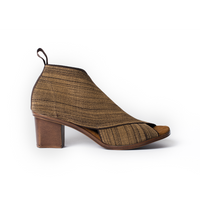 Ciutadella Open-Toe Bootie